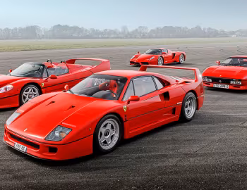 Ferrari F50 & Ferrari F40 & Ferrari GTO & Enzo Ferrari