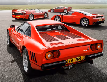Ferrari F50 & Ferrari F40 & Ferrari GTO & Enzo Ferrari