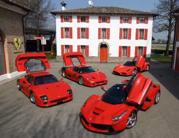 Ferrari F40 & Ferrari F50 & Enzo Ferrari & LaFerrari