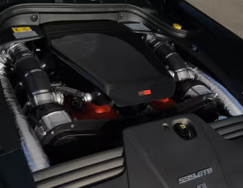Под капотом Novitec Rosso Ferrari 599 GTB Fiorano Bi-Kompressor V12 '2008–12