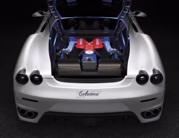 Под капотом Novitec Rosso Ferrari F430 "Calavera" '2009
