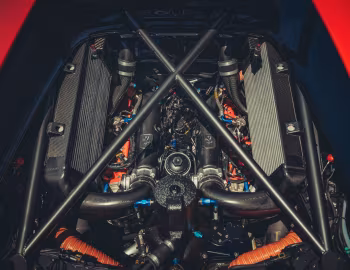 发动机舱 Ferrari P80/C (#4448) '2019