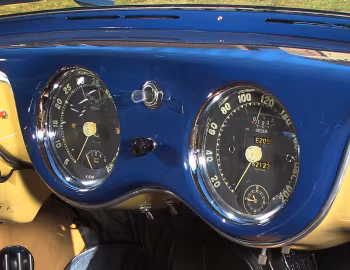 Tableau de bord Ferrari 250 Europa Coupé Prototipo (#0297EU) '09.1953
