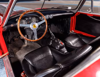 Interior Ferrari 250 Europa GT Berlinetta Competizione (#0385GT) '02.1955