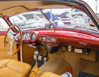 Intérieur Ferrari 250 Europa GT Coupé (#0399GT) '07.1955