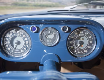 Tableau de bord Ferrari 250 Europa GT Coupé Competizione (#0389GT) '03.1955