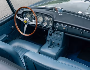 Intérieur Ferrari 250 GT Cabriolet (#3449GT) '05.1962