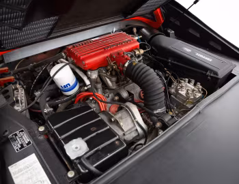 Sous la capuche Ferrari 308 GTS Quattrovalvole [North America] '1982–85