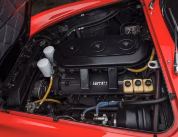 Sous la capuche Ferrari 330 GTS (#09481) '02.1967