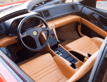 Interior Ferrari 348 ts Serie Speciale [North America] '1992–93