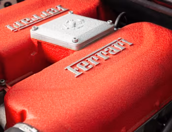 Sous la capuche Ferrari 360 Spider [UK-spec] '2000–05