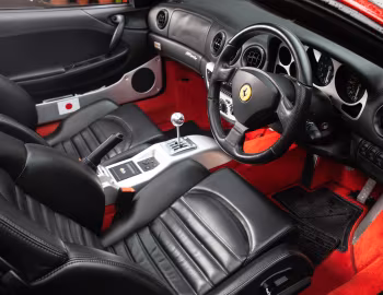 Intérieur Ferrari 360 Spider [UK-spec] '2000–05
