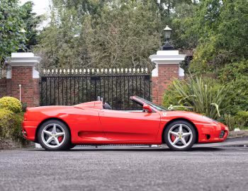 Ferrari 360 Spider [UK-spec] '2000–05