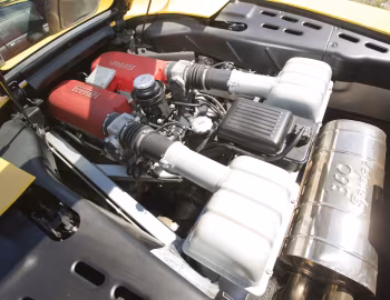 Sous la capuche Ferrari 360 Spider F1 [North America] '2000–05