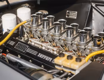 Sous la capuche Ferrari 365 GTB/4 "Daytona" Prototipo (#10287) '1967