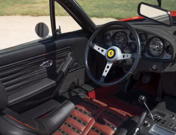 Interior Ferrari 365 GTS/4 "Daytona" [North America] (#14557) '09.1971