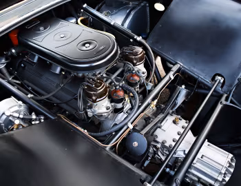 Sous la capuche Ferrari 365 P Berlinetta Speciale (#8971) '1966