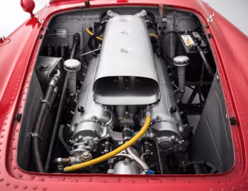 Sous la capuche Ferrari 375 Plus (#0384AM) '01.1954