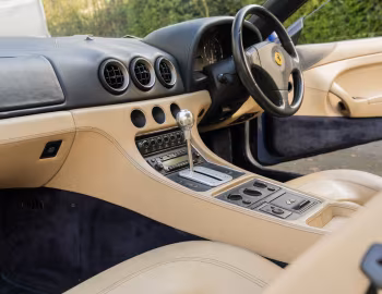 Intérieur Ferrari 456 M GTA [UK-spec] '1998–2003