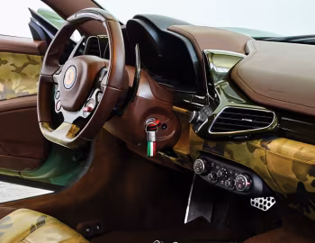 Panneau avant Ferrari 458 Italia Tailor Made "Army" (#170100) '2012