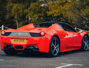 Ferrari 458 Spider [UK-spec] '2011–15