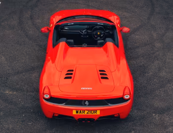 Ferrari 458 Spider [UK-spec] '2011–15