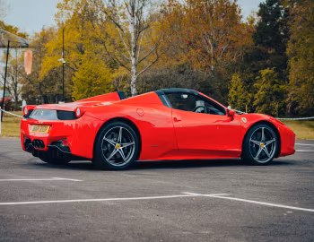 Ferrari 458 Spider [UK-spec] '2011–15