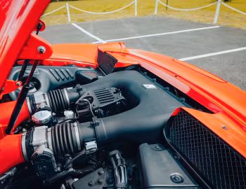 Sous la capuche Ferrari 458 Spider [UK-spec] '2011–15