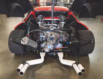 Sous la capuche Ferrari 512 BB LM (#29511) '1979
