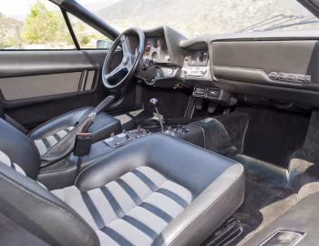 Intérieur Ferrari 512 BBi "Ermenegildo Zegna Edition" '1983–84
