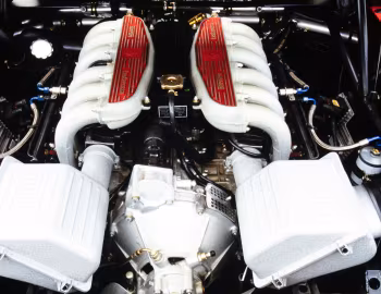 Sous la capuche Ferrari 512 TR Pre-produzione '1991