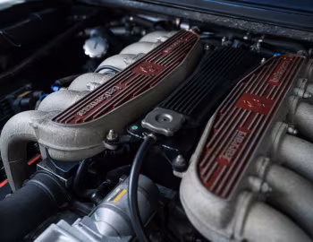 Sous la capuche Ferrari 512 TR Spider '1993