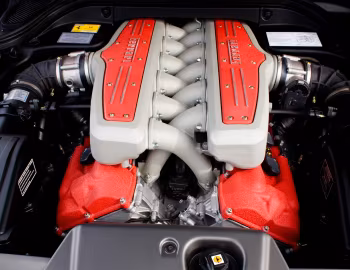 Под капотом Ferrari 599 GTB Fiorano F1 [North America] '2006–12