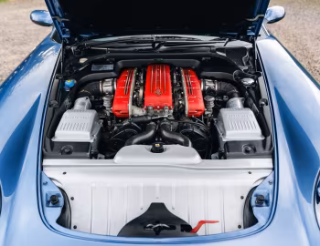Sous la capuche Ferrari 612 Scaglietti [UK-spec] '2004–11