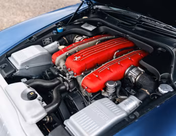 Sous la capuche Ferrari 612 Scaglietti [UK-spec] '2004–11