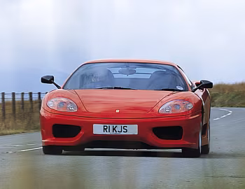 Ferrari Challenge Stradale with option "Without tricolour stripe" [UK-spec] '2003–04