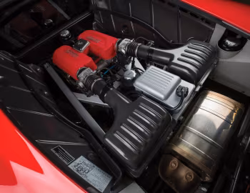 Under The Hood Ferrari Challenge Stradale [North America] '2003–04