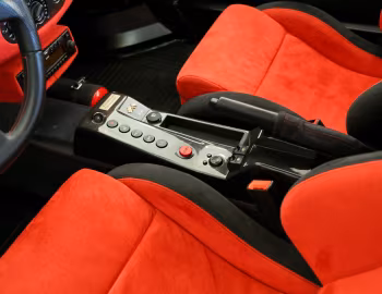Intérieur Ferrari Challenge Stradale with option "Without tricolour stripe" [North America] '2003–04
