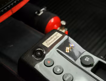 Intérieur Ferrari Challenge Stradale with option "Without tricolour stripe" [North America] '2003–04