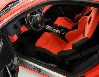 Intérieur Ferrari Challenge Stradale with option "Without tricolour stripe" [North America] '2003–04