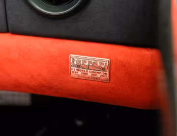 Intérieur Ferrari Challenge Stradale with option "Without tricolour stripe" [North America] '2003–04