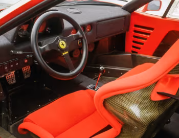 Intérieur Ferrari F40 Prototipo (#76687) '1987