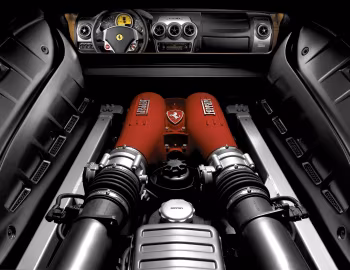 Пад капотам Ferrari F430 F1 [Worldwide] '2004–05.2009