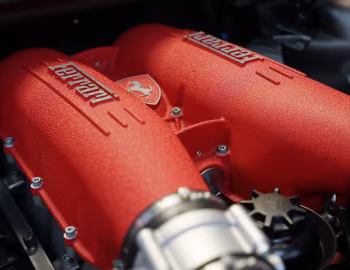 Sob o capô Ferrari F430 Spider F1 [UK-spec] '2005–09