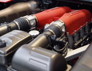 Sob o capô Ferrari F430 Spider F1 [UK-spec] '2005–09