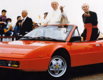 Ferrari 3.2 Mondial Cabriolet, Pope John Paul II