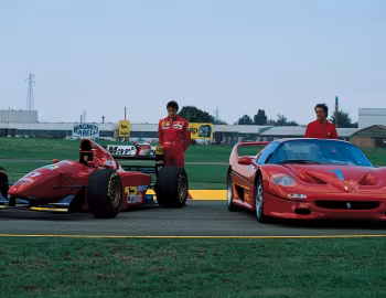Ferrari 412 T1, Ferrari F50, Jean Alesi