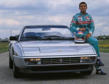 Ferrari Mondial T Cabriolet, Ivan Capelli
