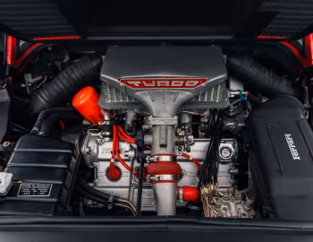Sous la capuche Ferrari GTB Turbo '1986–89