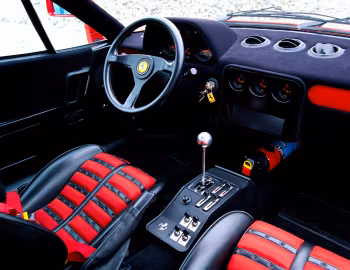 Intérieur Ferrari GTO with "Megafono" option '1984–85